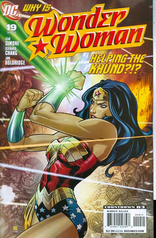 WONDER WOMAN #19 2008 Wonder Woman DC COMICS