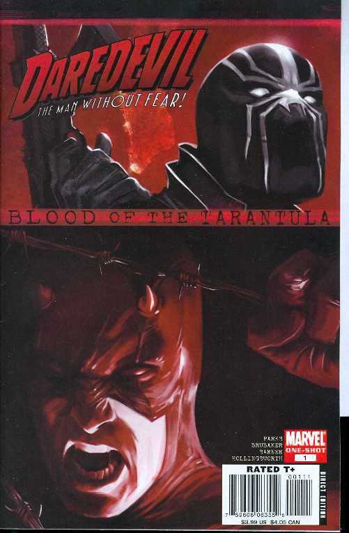 DAREDEVIL BLOOD OF THE TARANTULA 2008 Daredevil MARVEL COMICS