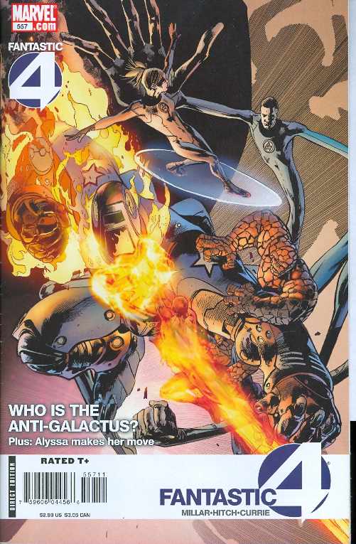FANTASTIC FOUR #557 2008 Fantastic Four MARVEL COMICS