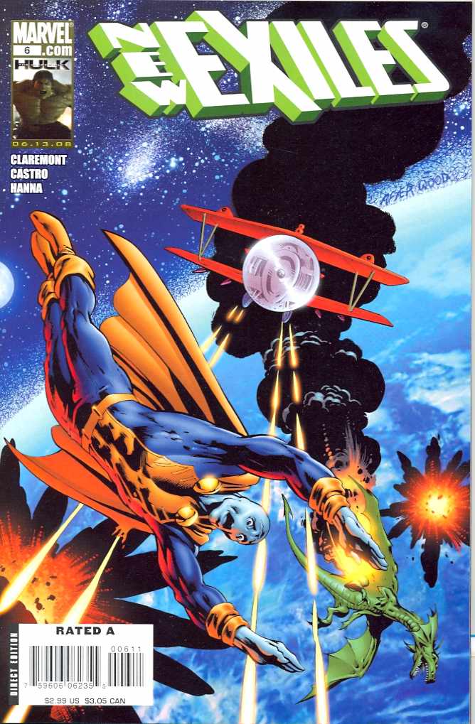NEW EXILES #6 2008 New Exiles MARVEL COMICS