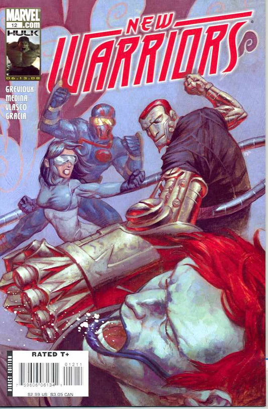 NEW WARRIORS #12 2008 New Warriors MARVEL COMICS