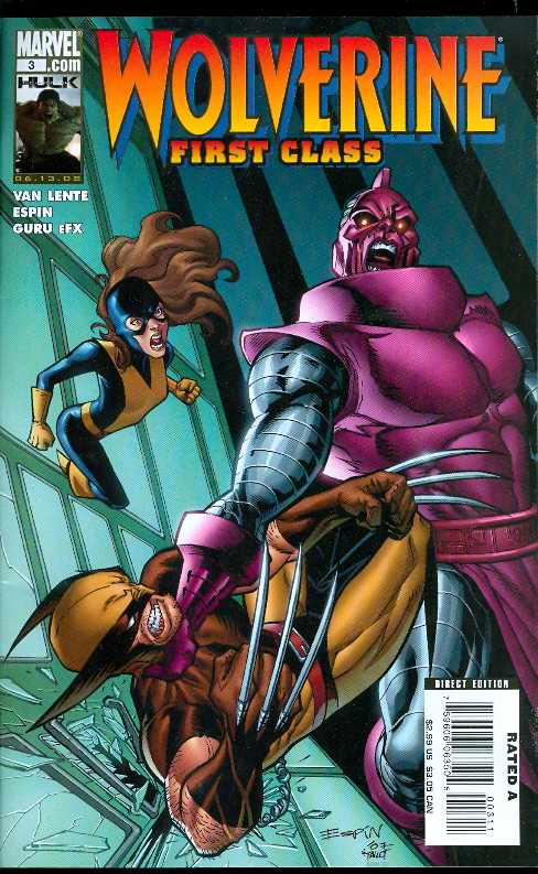 WOLVERINE FIRST CLASS #3 2008 X-Men MARVEL COMICS