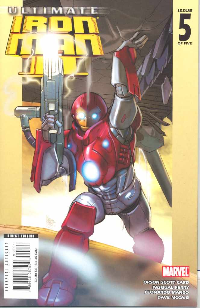 ULTIMATE IRON MAN II #5 2008 Ultimate Iron Man MARVEL COMICS   