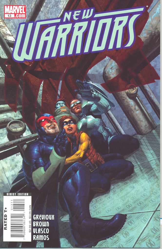 NEW WARRIORS #13 2008 New Warriors MARVEL COMICS