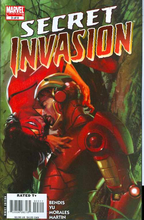 SECRET INVASION #3 (OF 8) DELLOTTO COVER 2008 Secret Invasion MARVEL COMICS   