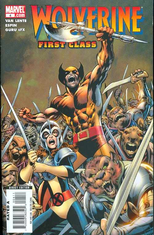 WOLVERINE FIRST CLASS #4 2008 X-Men MARVEL COMICS