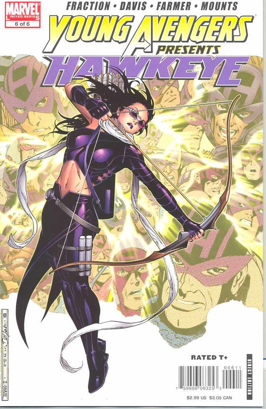 YOUNG AVENGERS PRESENTS #6 HAWKEYE 2008 Young Avengers MARVEL COMICS   