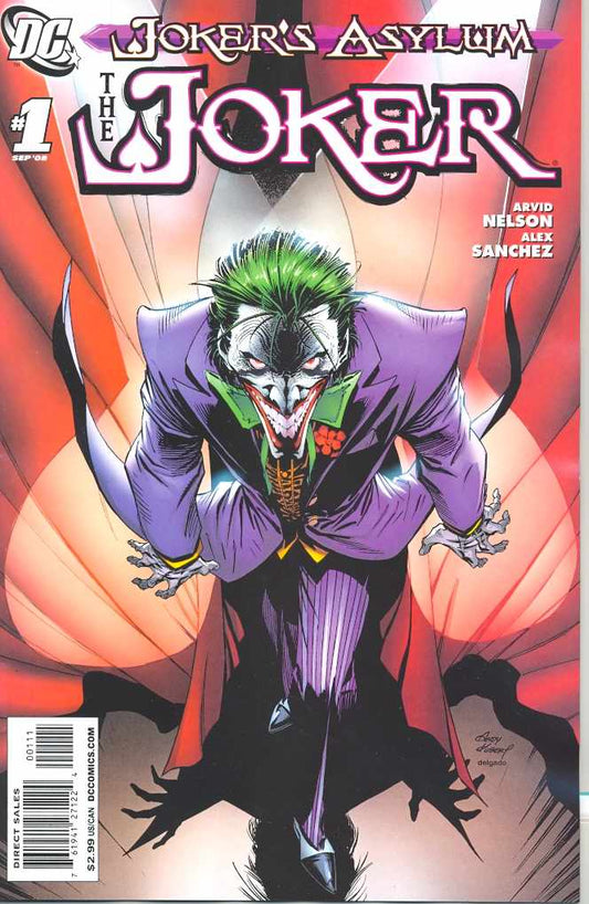 JOKERS ASYLUM THE JOKER #1 2008 Jokers Asylum DC COMICS