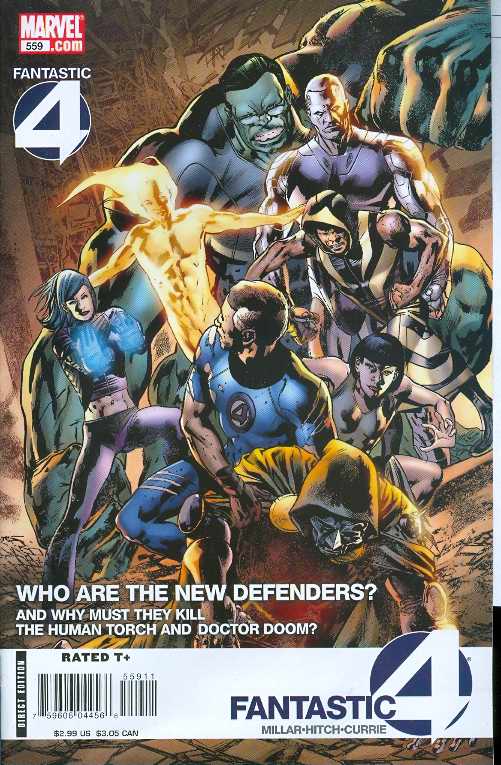 FANTASTIC FOUR #559 2008 Fantastic Four MARVEL COMICS