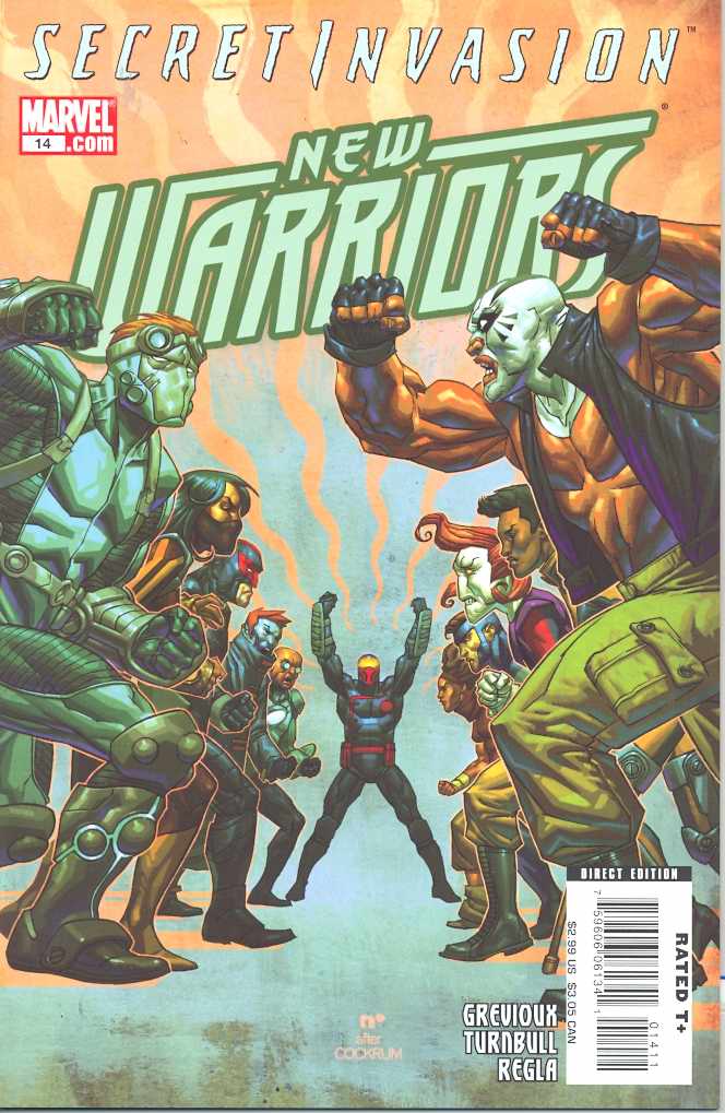 NEW WARRIORS #14 HOMAGE 2008 New Warriors MARVEL COMICS
