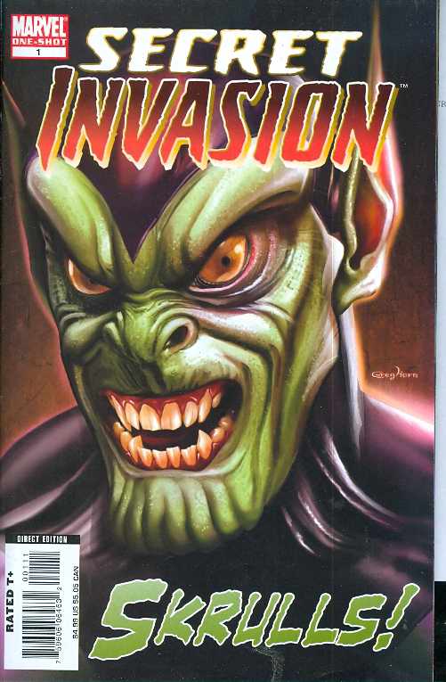 SKRULLS ONE-SHOT SECRET INVASION 2008 Secret Invasion MARVEL COMICS   