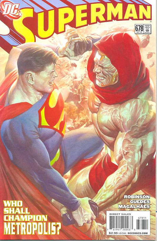 SUPERMAN #678 ALEX ROSS 2008 Superman DC COMICS