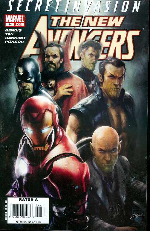 NEW AVENGERS #44 2008 New Avengers MARVEL COMICS