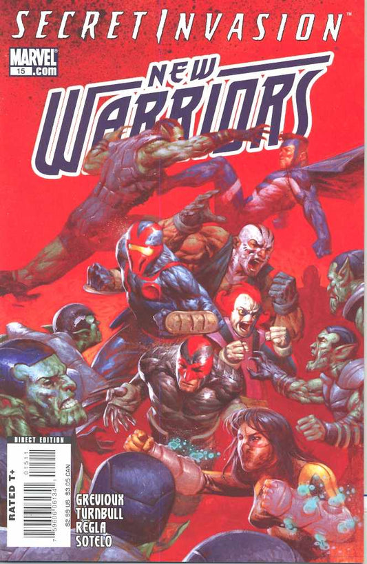 NEW WARRIORS #15 2008 New Warriors MARVEL COMICS