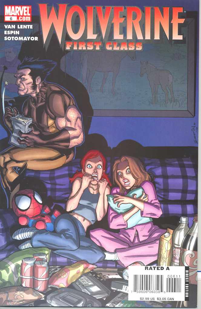 WOLVERINE FIRST CLASS #6 2008 X-Men MARVEL COMICS