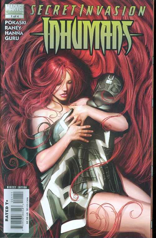 SECRET INVASION INHUMANS #1 (OF 4) 2008 Secret Invasion MARVEL COMICS   