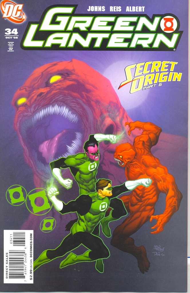 GREEN LANTERN #34 2008 Green Lantern DC COMICS   