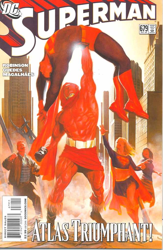 SUPERMAN #679 ALEX ROSS 2008 Superman DC COMICS