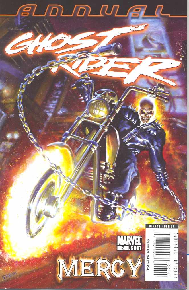 GHOST RIDER ANNUAL #2 MERCY 2008 Ghost Rider MARVEL COMICS