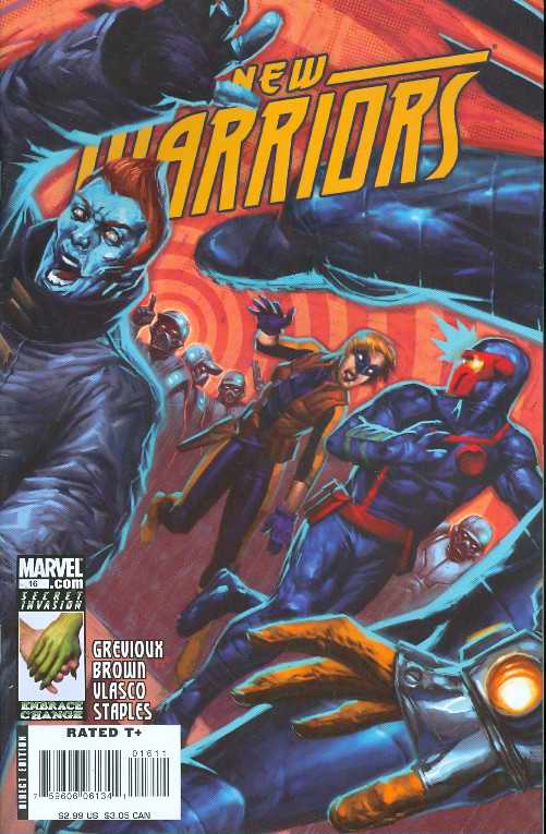 NEW WARRIORS #16 2008 New Warriors MARVEL COMICS