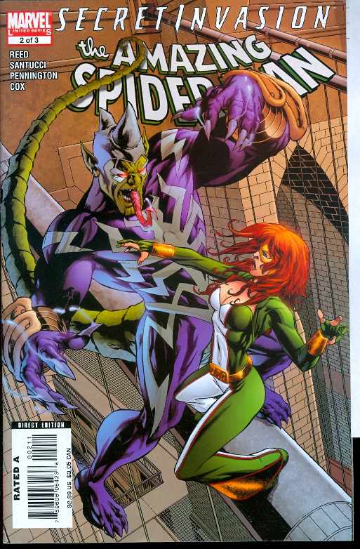 SECRET INVASION AMAZING SPIDER-MAN #2 (OF 3) 2008