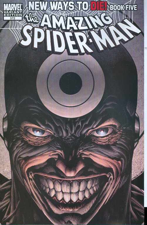 AMAZING SPIDER-MAN #572 2008 BULLSEYE