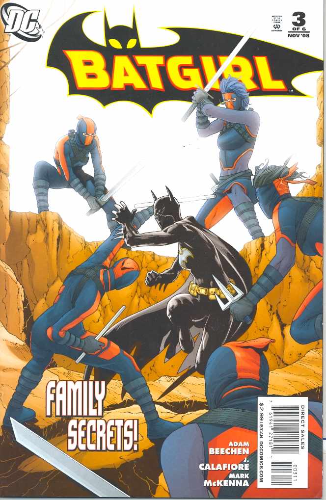 BATGIRL #3 2008 Batgirl DC COMICS
