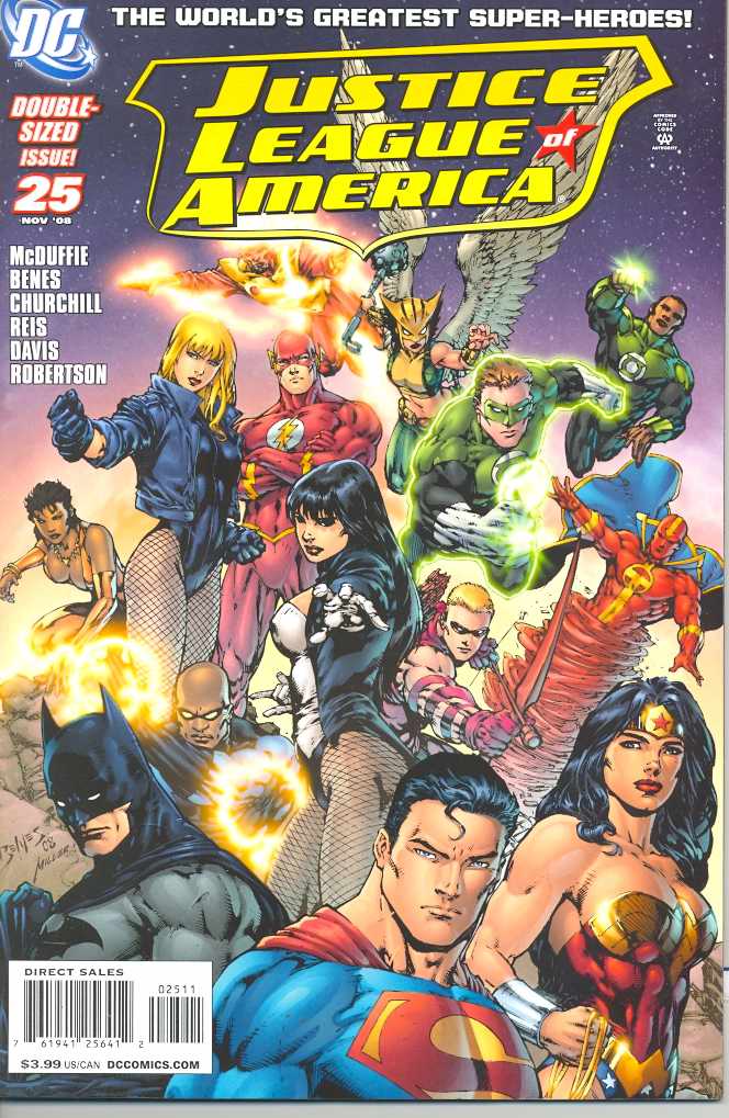 JUSTICE LEAGUE OF AMERICA #25 2008 Justice League of America DC COMICS