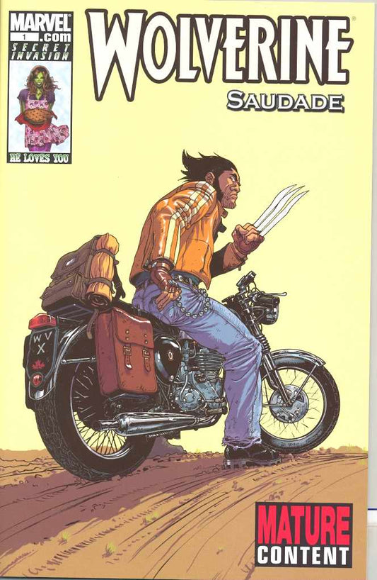WOLVERINE SAUDADE 2008 Wolverine MARVEL COMICS