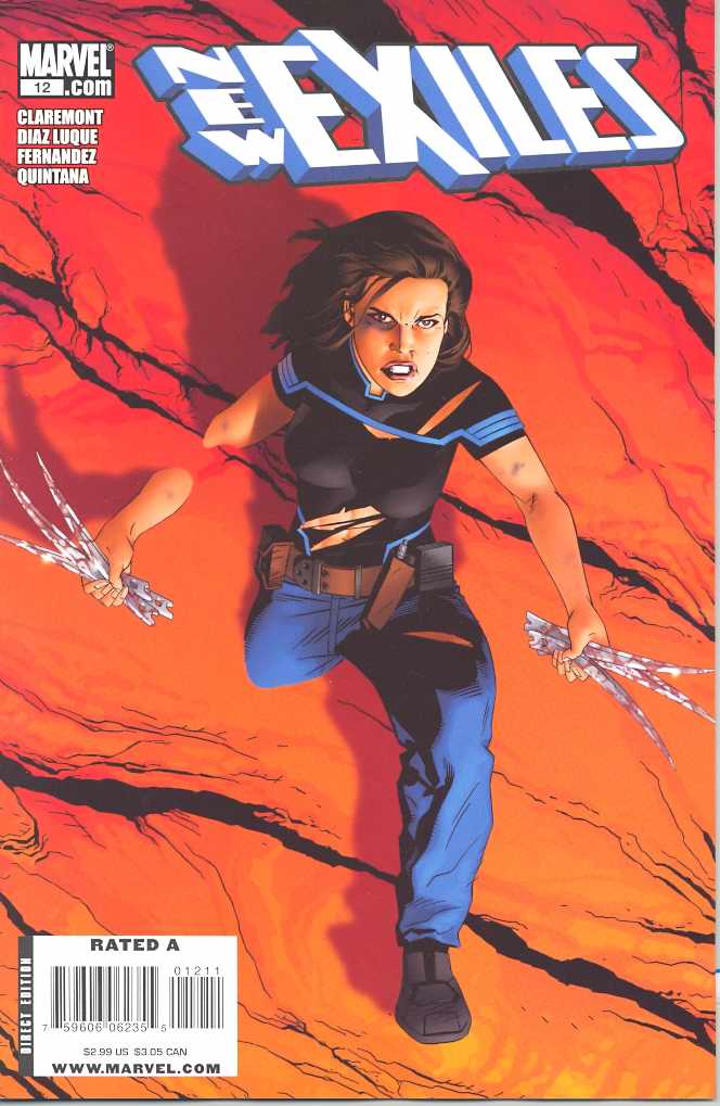 NEW EXILES #12 2008 New Exiles MARVEL COMICS