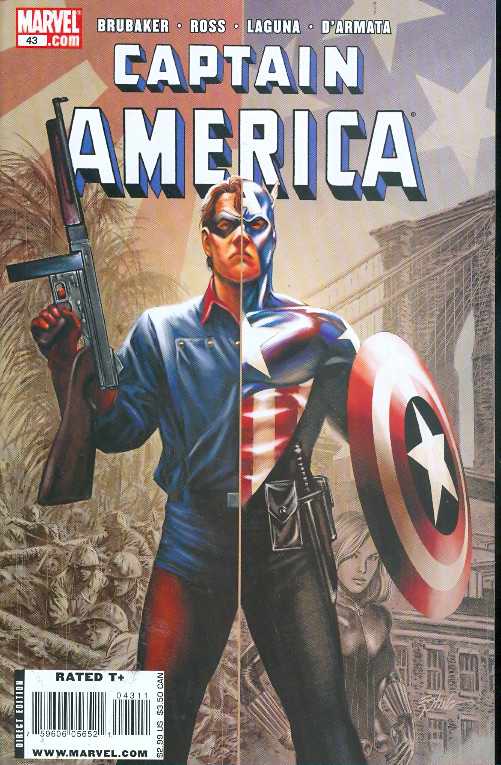 CAPTAIN AMERICA #43 2008 Captain America MARVEL COMICS