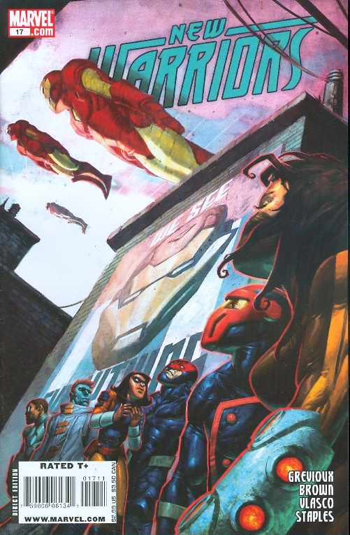 NEW WARRIORS #17 2008 New Warriors MARVEL COMICS