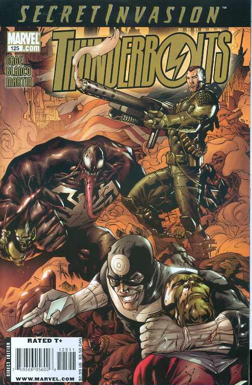THUNDERBOLTS #125 2008 Thunderbolts MARVEL COMICS
