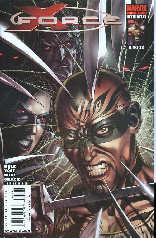 X-FORCE #8 MIKE CHOI COVER 2008