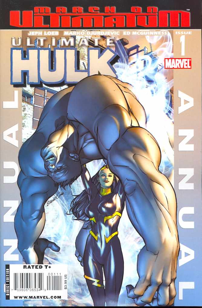 ULTIMATE HULK ANNUAL #1 2008 Ultimate Hulk MARVEL COMICS   