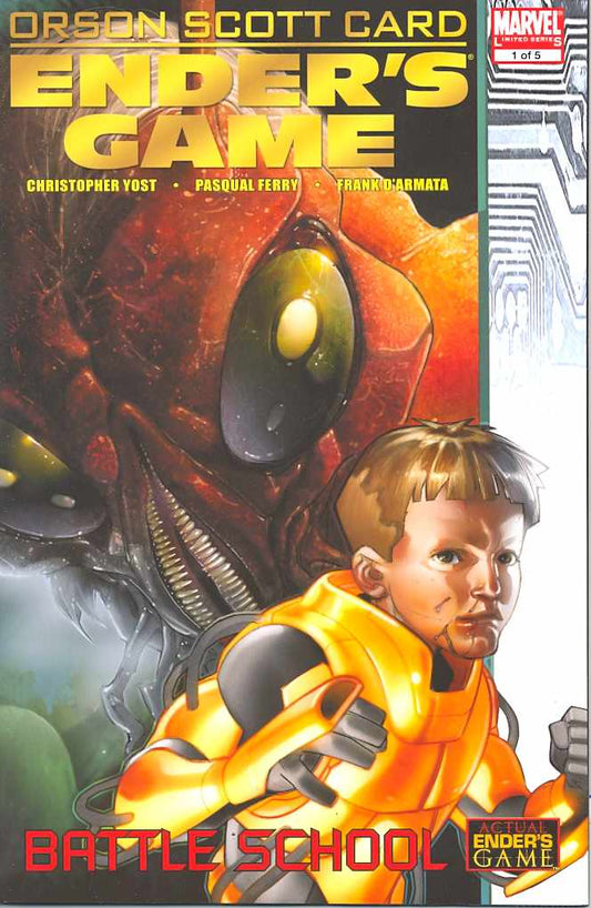 ENDERS GAME BATTLE SCHOOL #1 (OF 5) 2008 Elektra MARVEL COMCS