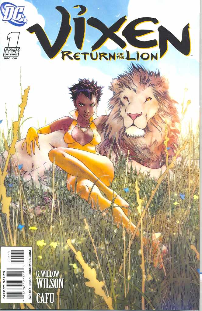 VIXEN RETURN OF THE LION #1 (OF 5) 2008 Wonder Woman DC COMICS