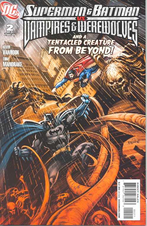 SUPERMAN BATMAN VS VAMPIRES WEREWOLVES #2 2008 Superman DC COMICS