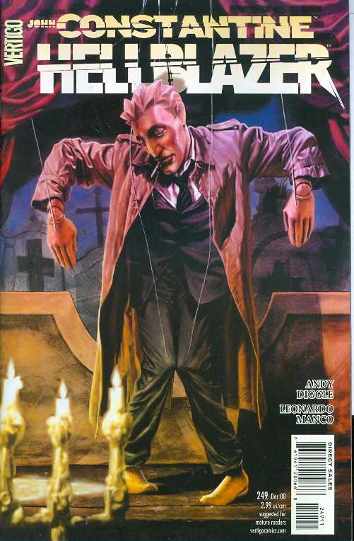 HELLBLAZER #249 2008 Hellblazer DC COMICS