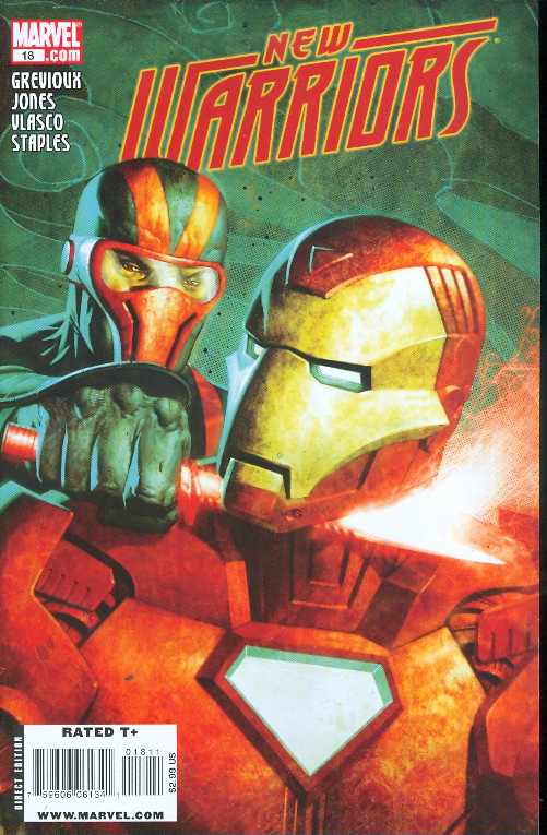 NEW WARRIORS #18 2008 New Warriors MARVEL COMICS