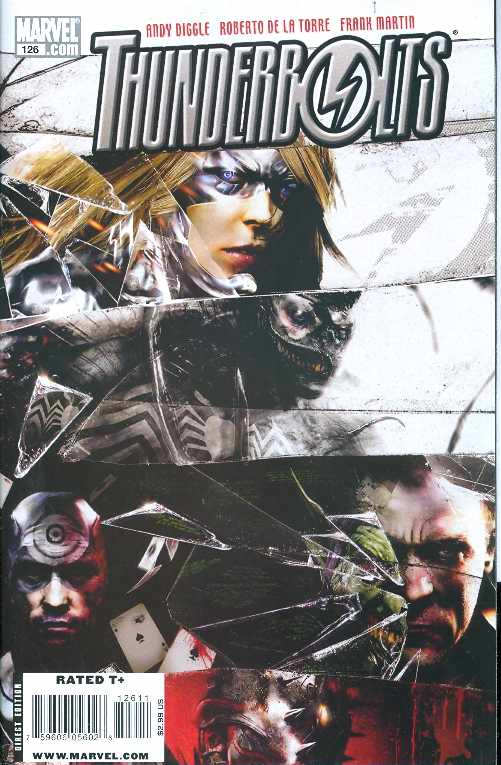 THUNDERBOLTS #126 2008 Thunderbolts MARVEL COMICS
