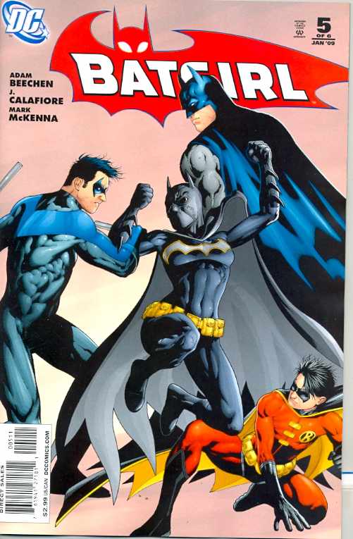 BATGIRL #5 2008 Batgirl DC COMICS