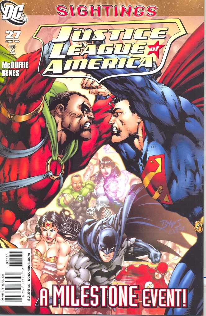 JUSTICE LEAGUE OF AMERICA #27 2008 Justice League of America DC COMICS