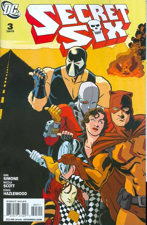 SECRET SIX #3 2008 Secret Six DC COMICS