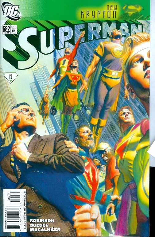 SUPERMAN #682 2008 ALEX ROSS Superman DC COMICS