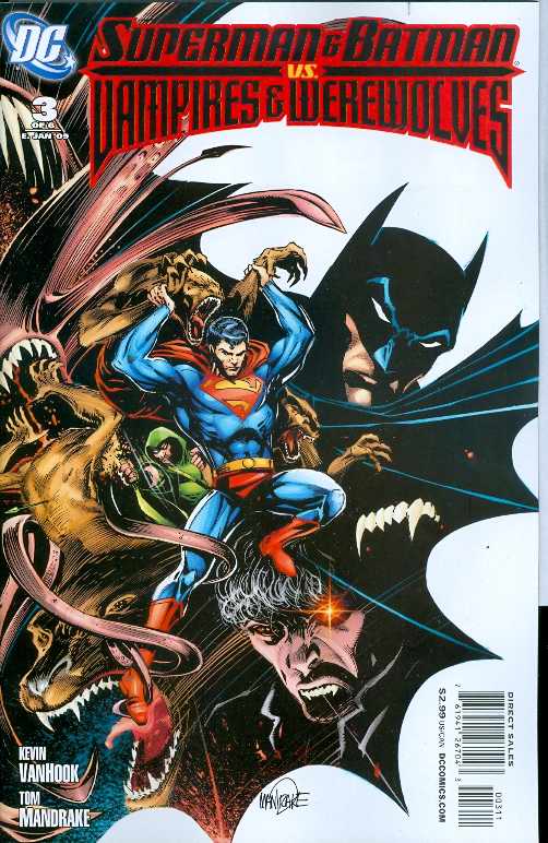 SUPERMAN BATMAN VS VAMPIRES WEREWOLVES #3 2008 Superman DC COMICS