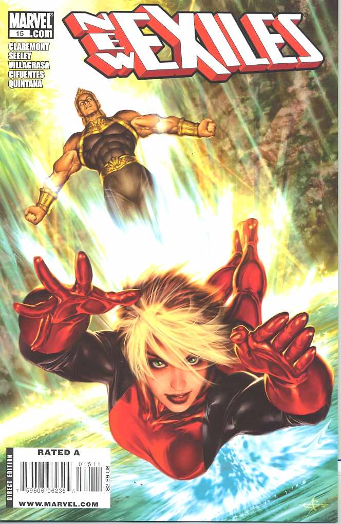 NEW EXILES #15 2008 New Exiles MARVEL COMICS