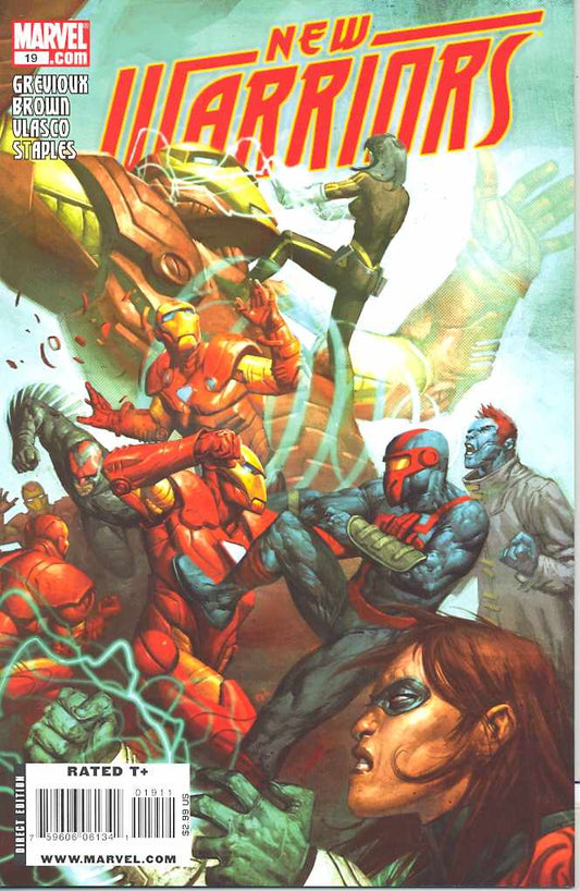 NEW WARRIORS #19 2008 New Warriors MARVEL COMICS