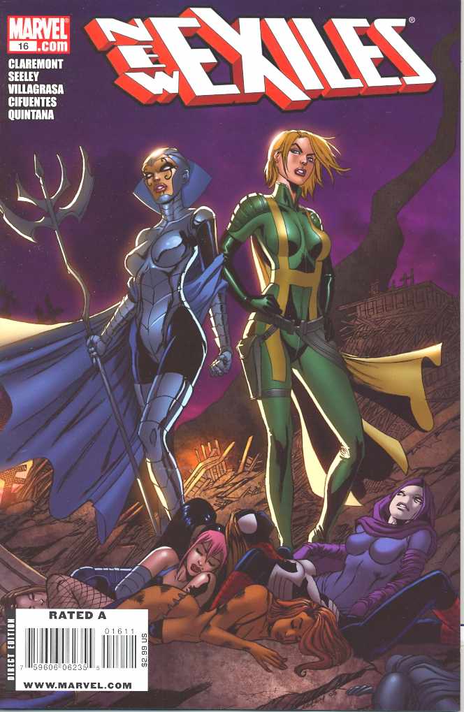 NEW EXILES #16 2008 New Exiles MARVEL COMICS