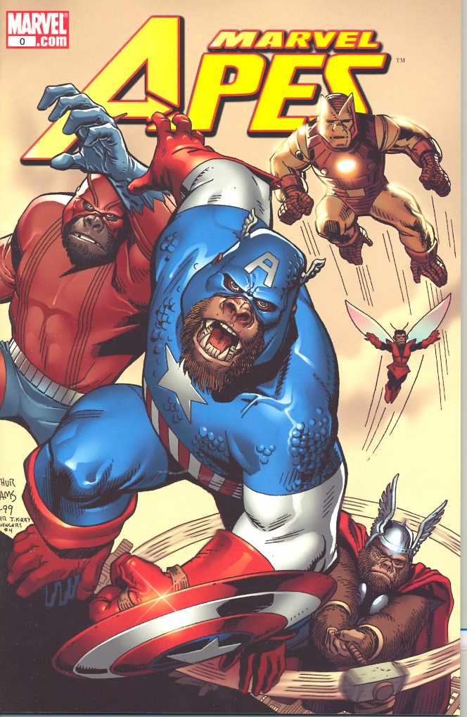 MARVEL APES #0 2008  MARVEL COMICS   